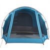 vidaXL Tunnel-Familienzelt 8 Personen Blau Wasserdicht