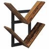 vidaXL Wandregal Altholz 43 x 15 x 47 cm Holzwerkstoff