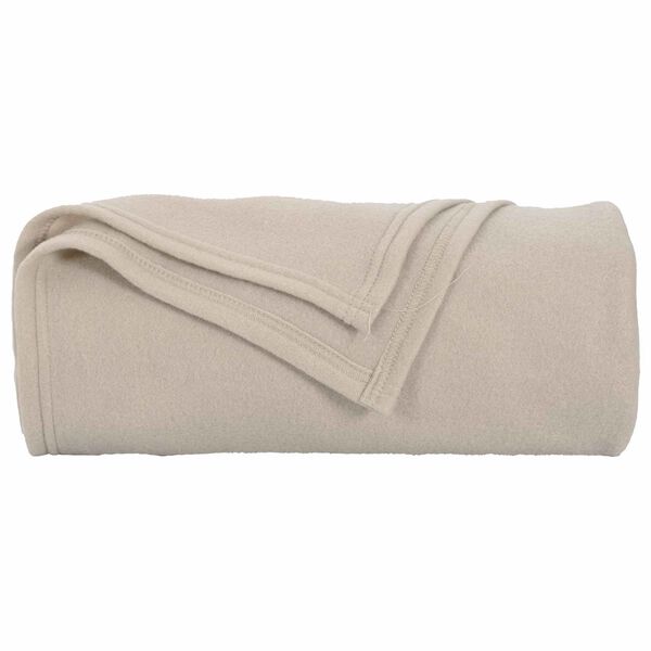 vidaXL Wohndecken 24 pcs Beige 240 x 220 cm Fleece