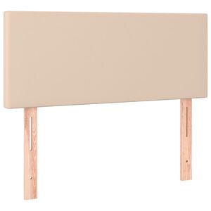 vidaXL Kopfteil Cappuccino-Braun 90x5x78/88 cm Kunstleder
