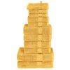 vidaXL 12 tlg. Premium-Handtuch-Set SOLUND Golden 600 g/m&sup2;