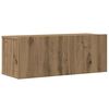 vidaXL 6-tlg. TV-Schrank-Set Wandmontage Artisan-Eiche Holzwerkstoff