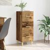 vidaXL Sideboard Altholz 34,5 x 34 x 90 cm Holzwerkstoff