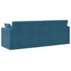 vidaXL Boden-Sofa-Bett Blau 213 x 70 x 77 cm Samt
