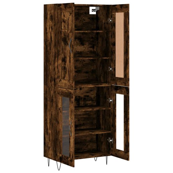 vidaXL Highboard R&auml;uchereiche 69,5x34x180 cm Holzwerkstoff
