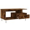 vidaXL Couchtisch R&auml;uchereiche 90x49x45 cm Holzwerkstoff