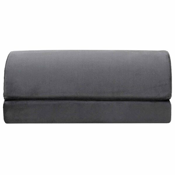 vidaXL Fu&szlig;st&uuml;tzenkissen Uni Grau