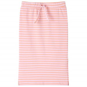 Kinderrock mit Streifen Gerade Rosa 104