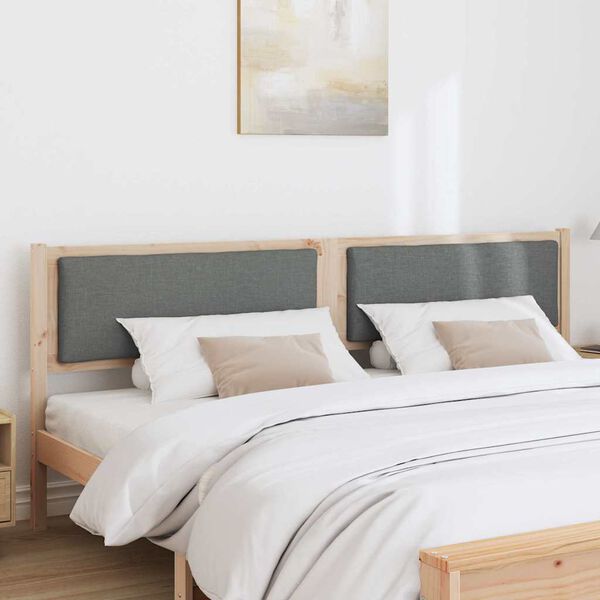 vidaXL Kopfteil Sonstiges Braun 200 cm Massivholz Kiefer