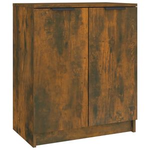 vidaXL Schuhschrank R&auml;uchereiche 59x35x70 cm Holzwerkstoff