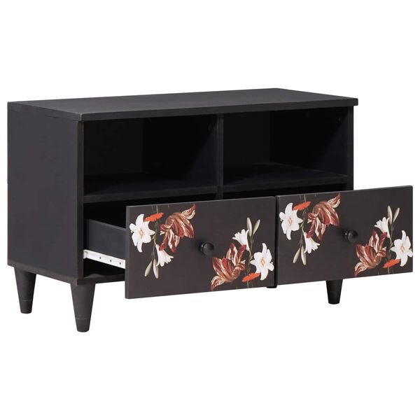 vidaXL Stauraumschränke Mehrfarbig 70 x 33,5 x 46 cm Massivholz Mango