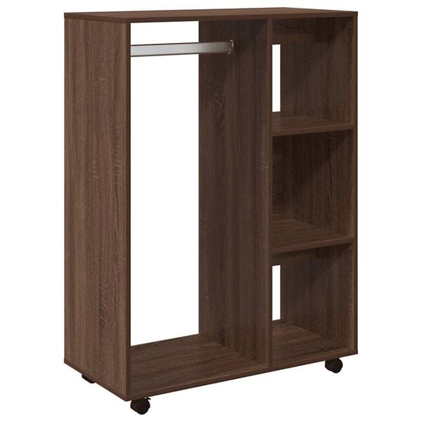 vidaXL Kleiderschrank Braun Eichen-Optik 80x40x110 cm Holzwerkstoff