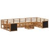 vidaXL Outdoor-Sofagarnitur 8 pcs Natur Massivholz Akazie