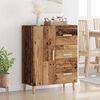 vidaXL Sideboard Altholz 34 x 69,5 x 90 cm Holzwerkstoff