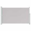 vidaXL Seitenmarkise Ausziehbar 180x300 cm Grau