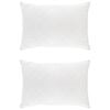 vidaXL Kopfkissen FULDA 2 Stk. 40 x 60 cm 100% G&auml;nsedaunen und -federn