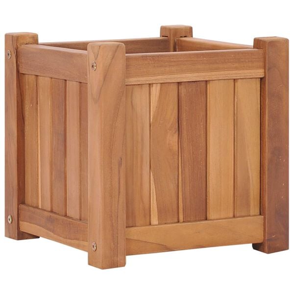 vidaXL Hochbeet 30x30x30 cm Massivholz Teak