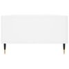 vidaXL Couchtisch Hochglanz-Weiß 104x60x35 cm Holzwerkstoff