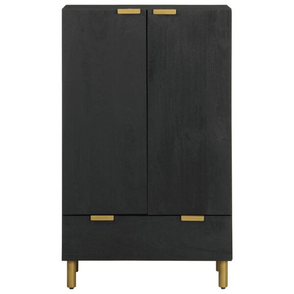 vidaXL Highboard Schwarz 60x33x100 cm Holzwerkstoff