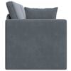 vidaXL Boden-Sofa-Bett Dunkelgrau 213 x 70 x 77 cm Samt