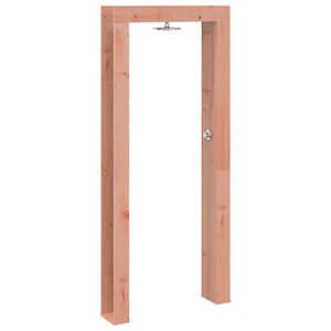 vidaXL Outdoor-Dusche 226 cm Massives Douglasholz und Edelstahl Natur