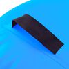 vidaXL Aufblasbare Gymnastik-Rolle mit Pumpe 120x90 cm PVC Blau