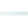 vidaXL Regalboden Glas Transparent 110x15 cm