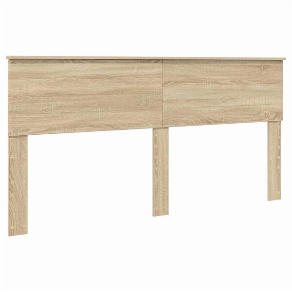 vidaXL Kopfteil Sonoma-Eiche 180 cm Holzwerkstoff