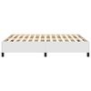 vidaXL Bettgestell Wei&szlig; 140x200 cm Kunstleder