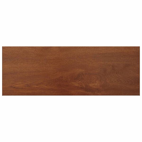 vidaXL Fensterbank Braunes Holz 140 x 50 x 4,5 cm PVC