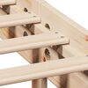 vidaXL Massivholzbett ohne Matratze 135x190 cm Kiefernholz