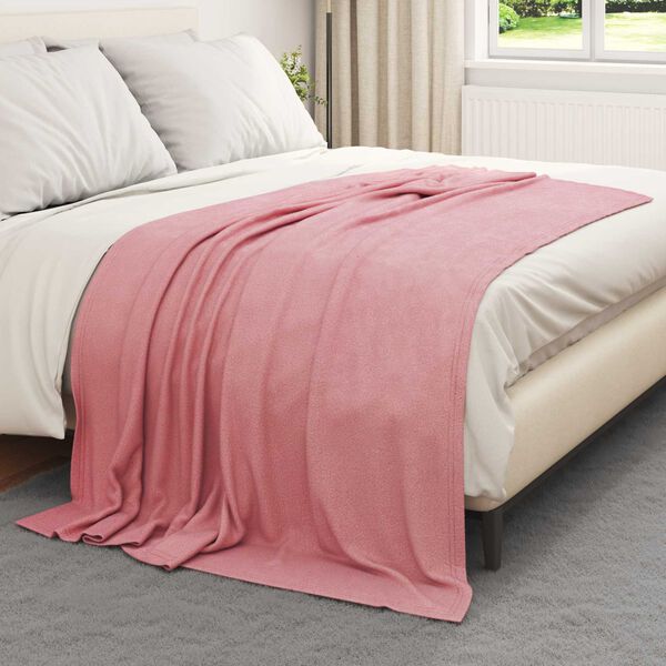 vidaXL Wohndecken 24 pcs Rosa 200 x 150 cm Fleece