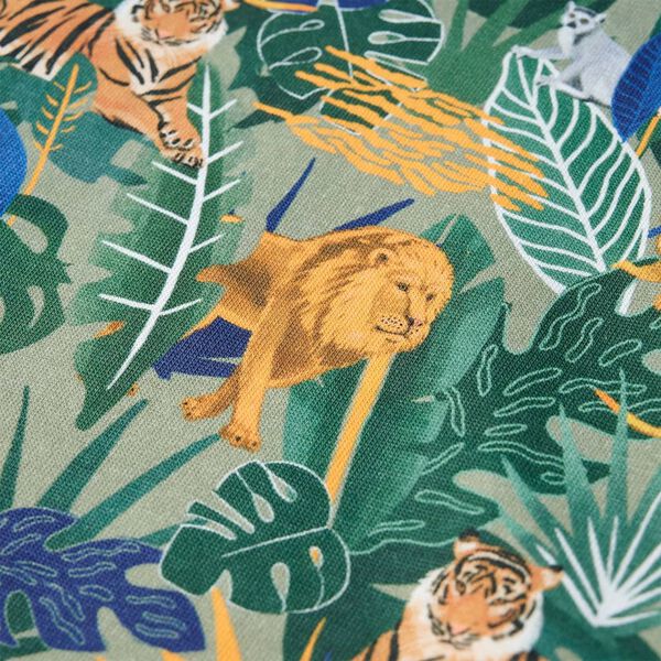 Kinder-Kurzarmshirt Mehrfarbig 128