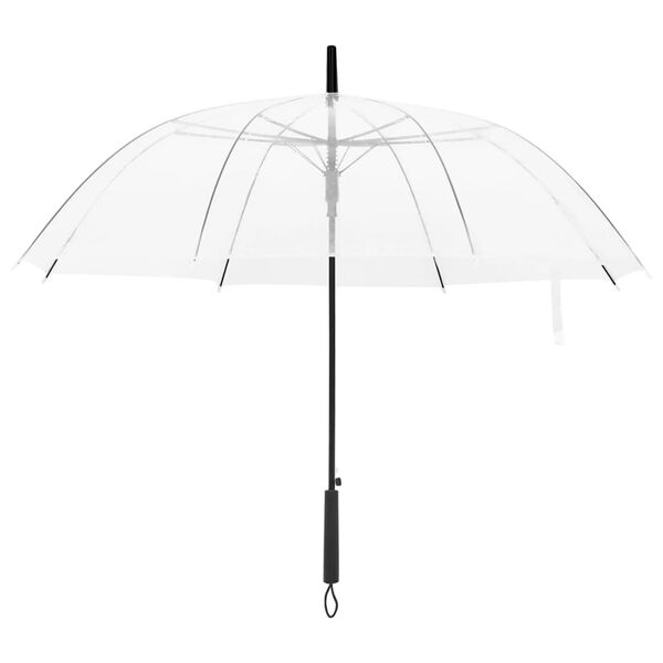 vidaXL Regenschirm Transparent 100 cm