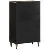 vidaXL Highboard 60x33x100 cm Massivholz Mango
