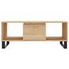 vidaXL Couchtisch Sonoma-Eiche 90x50x36,5 cm Holzwerkstoff