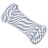 vidaXL Mehrzweck-Allzweckseil 4 mm 25 m Wei&szlig; und Blau PP