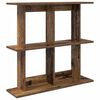 vidaXL Wandregal Wandhalterung Altholz 100 x 20 x 75 cm Holzwerkstoff