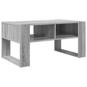 vidaXL Couchtisch Graues Sonoma 92 x 53 x 45 cm Holzwerkstoff