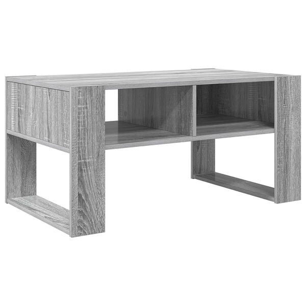 vidaXL Couchtisch Graues Sonoma 92 x 53 x 45 cm Holzwerkstoff