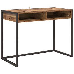 vidaXL Schreibtisch Altholz 100 x 50 x 75 cm Holzwerkstoff