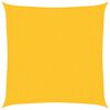 vidaXL Sonnensegel 160 g/m&sup2; Gelb 3,6x3,6 m HDPE