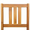vidaXL Gartenstuhl 8 pcs Braun 36 x 46 x 86cm Massivholz Akazie