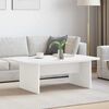vidaXL Couchtisch Wei&szlig; 93 x 53 x 33 cm Holzwerkstoff