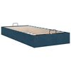 vidaXL Ottoman-Bett ohne Matratze Dunkelblau 80x200 cm Samt