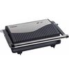 Bestron Panini-Grill 750 W Silber und Schwarz Edelstahl APG150