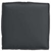 vidaXL Palettkissen für geeigneten Sitz 4 pcs Schwarz 40 x 40 x 8 cm