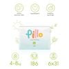 Pillo Windeln 186 Stk. Größe 2 (4-8 kg)