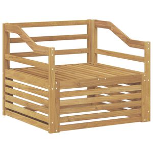 vidaXL Outdoor-Sofa Wei&szlig;