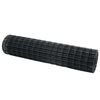 vidaXL Eurozaun 1 x 10 m PVC-beschichtetes Eisen Grau